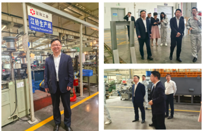 商會(huì)副秘書(shū)長(zhǎng)朱仲升走訪青島征和工業(yè)與青島德盛 共促技術(shù)交流合作